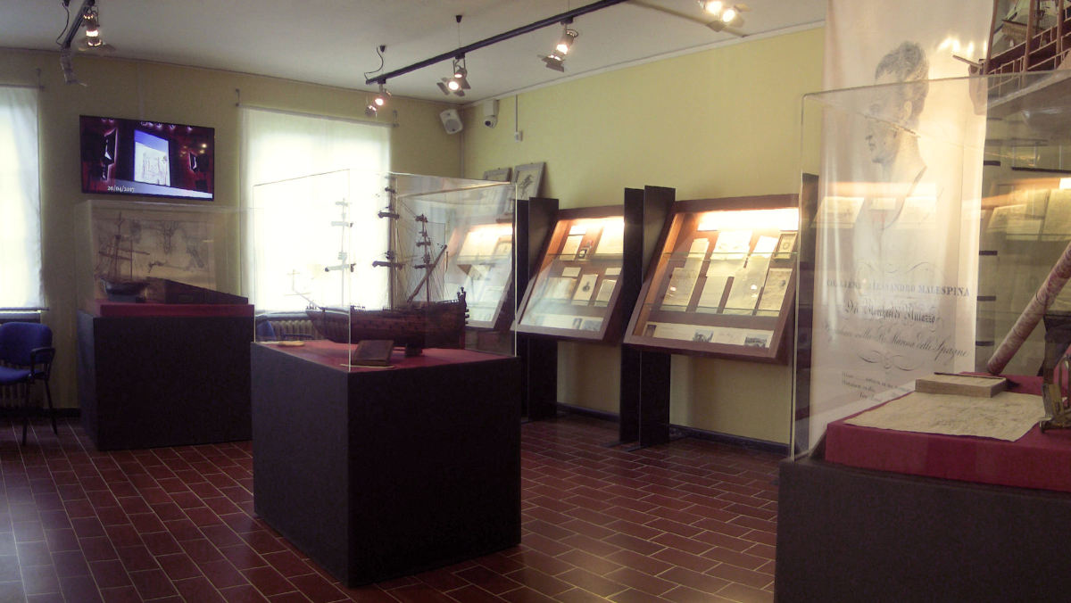 Archivio Museo dei Malaspina, interno